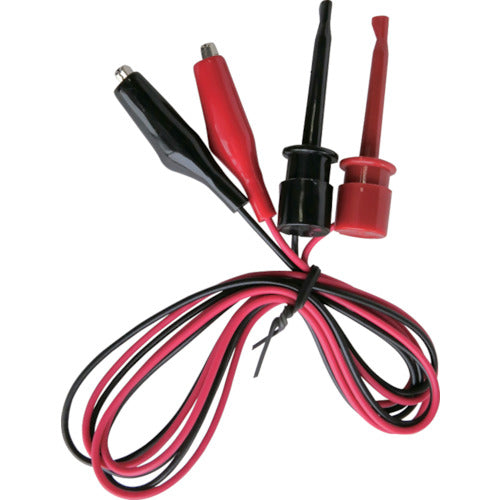 Teishin IC test lead 100cm Shield clip L⇔IC clip L 2 pieces TLA-107 1 bag