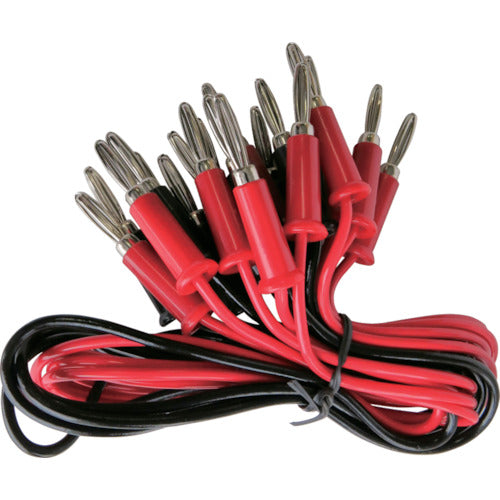 テイシン テストリード 50cm バナナプラグ両端付 (10本入) TLA-114 1 袋