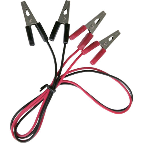 Teishin Test Lead 50cm Alligator Clip S on Both Ends (2 Pieces) TLA-61 1 Pack