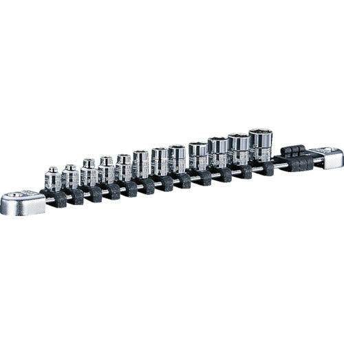 nepros 6.3sq. 소켓 세트 삽입 수 6.35mm 12점 세트 NTB212A 1 S