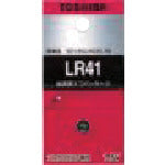 東芝 アルカリボタン電池 LR41ECエコパッケージ LR41EC 1 個
