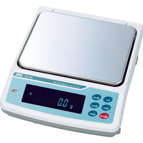 A&D General-purpose electronic balance 0.1g/12kg GF12K 1 unit
