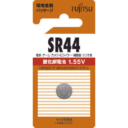 FDK 酸化銀電池 SR44 (1個入) SR44C(B)N 1 個