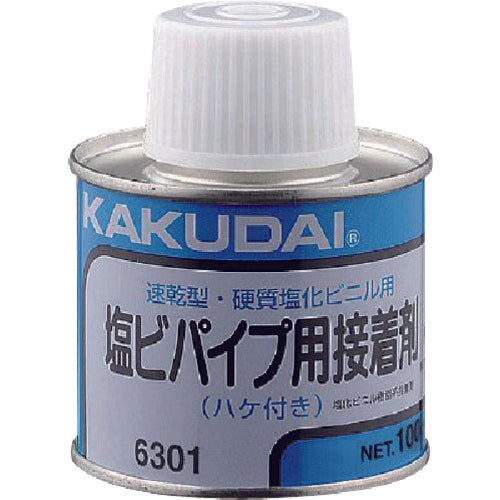 KAKUDAI PVC 파이프용 접착제(100g입・허케 첨부) 6301 1개