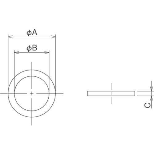 KAKUDAI Gasket Non-Asbestos 0724N-13 1 pc