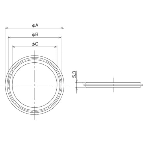KAKUDAI Ferrule Gasket 1S 690-28-A 1 piece