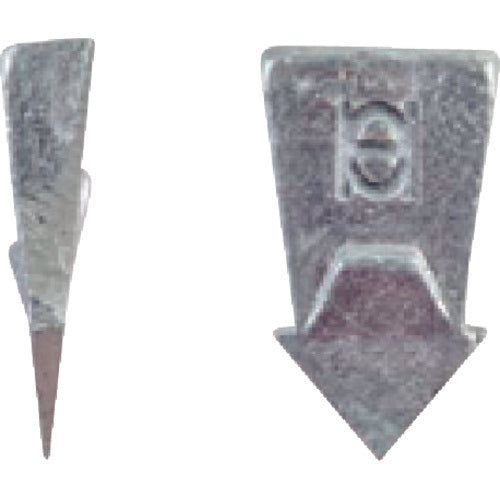 OH Non-removable wedge Aluminum Medium Sold individually WE-1 1 piece