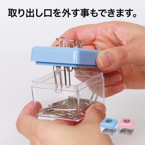 OP ゼムボックス 桃 MD-1-PK 1 個