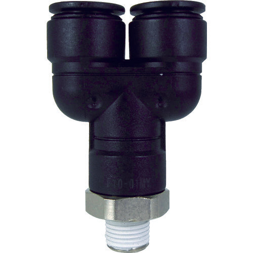 치요다 파이브 메일 브랜치 와이 10mm・R1/8 F10-01MY 1개