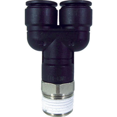 チヨダ ファイブメイルブランチワイ 10mm・R3/8 F10-03MY 1 個