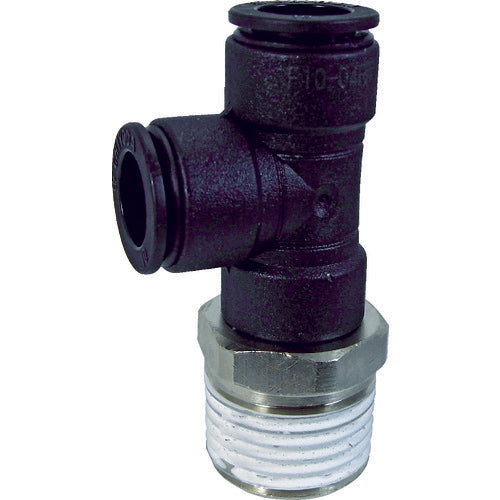 Chiyoda Tube Fitting Five Male Runtee 10mm R1/2 F10-04RT 1 pc