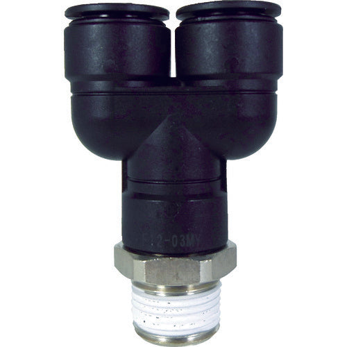 チヨダ ファイブメイルブランチワイ 12mm・R3/8 F12-03MY 1 個