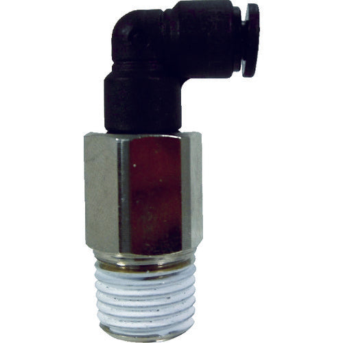 치요다 튜브 피팅 파이브 롱메일 엘보 4mm・R1/4 F4-02M2L 1개