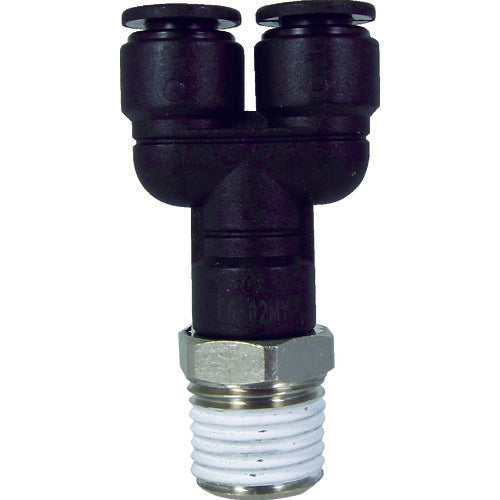 치요다 파이브 메일 브랜치 와이 6mm・R1/4 F6-02MY 1개