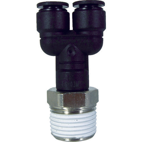 チヨダ ファイブメイルブランチワイ 6mm・R3/8 F6-03MY 1 個