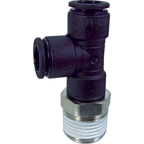 치요다 튜브 피팅 파이브 메일 런티 8mm・R3/8 F8-03RT 1개