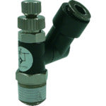 Chiyoda Mini Speed Controller β Meter Out 6mm R1/8 MB6R-01-O 1 pc