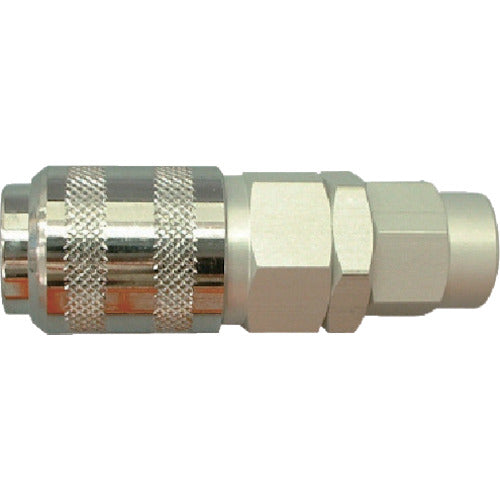 Chiyoda Metal Coupling High Cock Socket (Hose Fitting Type) 6mm x 9mm A-LCT 1 pc