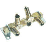 チヨダ エア分岐管 フリージョイント3 5WAY 適用チューブ6mm ネジサイズRc1/4 5MK1-06 1 個