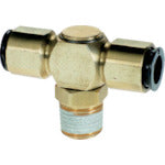 치요다 튜브 피팅 후지 싱글 밴조(금속) 6mm R1/8 6-01D1 1개