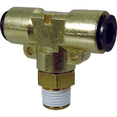 Chiyoda Tube Fitting Fujimail Branch Tee (Metal) 6mm R1/8 6-01MT 1 pc