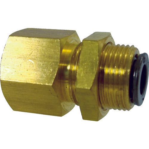 치요다 튜브 피팅 후지피메일벌크(금속) 6mm・Rc1/4 6-02FB 1개