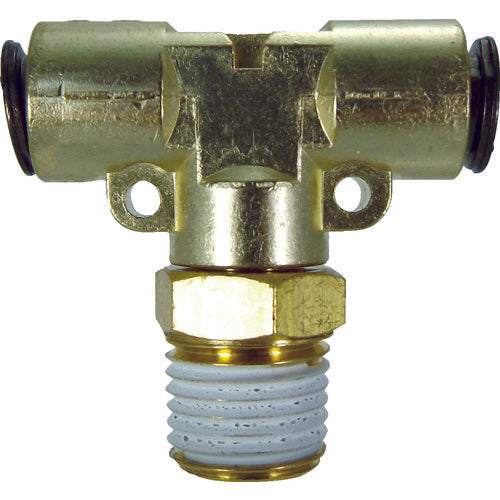 치요다 튜브 피팅 후지메일 브랜치티(금속) 6mm・R1/4 6-02MT 1개