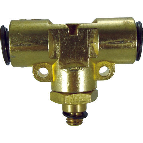 チヨダ チューブ継手 フジメイルブランチティ(金属) 6mm M5×0.8 6-M5MT 1 個