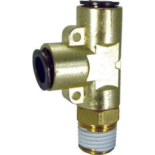 チヨダ チューブ継手 フジメイルランティ(金属) 8mm・R1/4 8-02RT 1 個