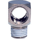 치요다 배관 피팅 PT 치즈 도금 부착 Rc1/8・R1/8 PT-1F-1M-N 1개