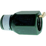 치요다 터치 커넥터 니플 커넥터(수지) 10mm・R3/8 RKN-10-03 1개