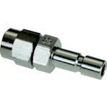 Chiyoda Metal Coupling High Cock Nipple Hose Fitting Type for 6.5 x 10mm Urethane Hose H-LP (6.5) 1 pc