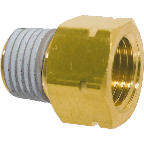 치요다 배관 피팅 스트레이트 수나사용 변환 부시 G1/4・R1/4 B-G2F-2M 1개