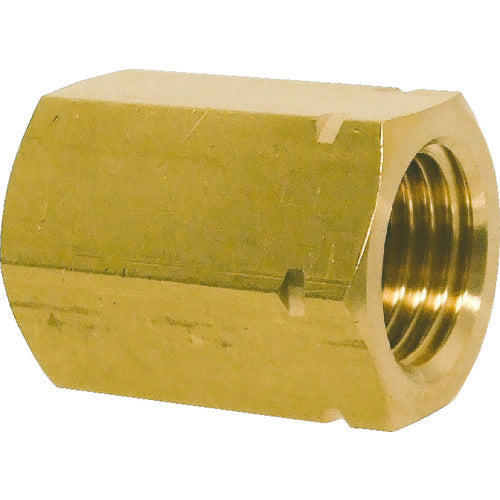 치요다 스트레이트 수나사용 변환 소켓 G1/4・Rc1/4 S-G2F-2F 1개