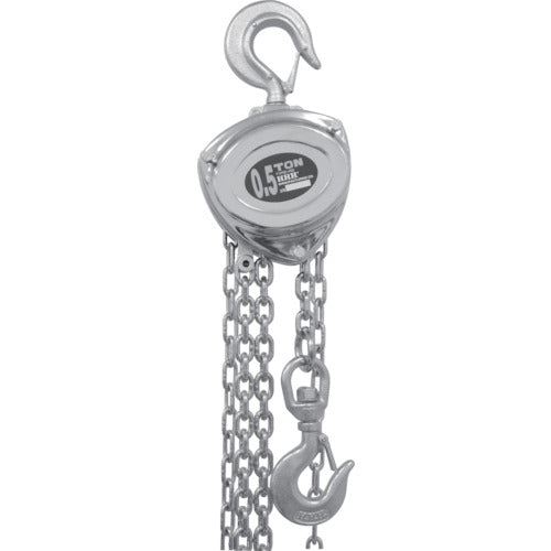HHH Stainless Steel Chain Block 0.5t x 2.5m SCB0.5 1 unit