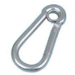 HHH Carabiner Harken E-type Steel 6mm K6E 1 piece
