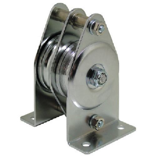 HHH 固定滑車たて型二車ベアリング入り VB50X2 1 個