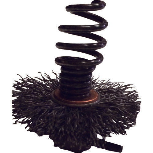 KANTOOL 排水管掃除機用交換先端ツール ワイヤー・ブラシ 径34mm(6−8mmワイヤー用) SWH-7 1 個