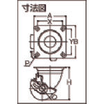 ユーエイ プレート式 自在 ステンレス低床キャスター 強化ナイロン 車輪径50mm ストッパー付き Hタイプ SUS−HG−S型 取付寸法50×50 SUS-HG-50GNBS 1 個