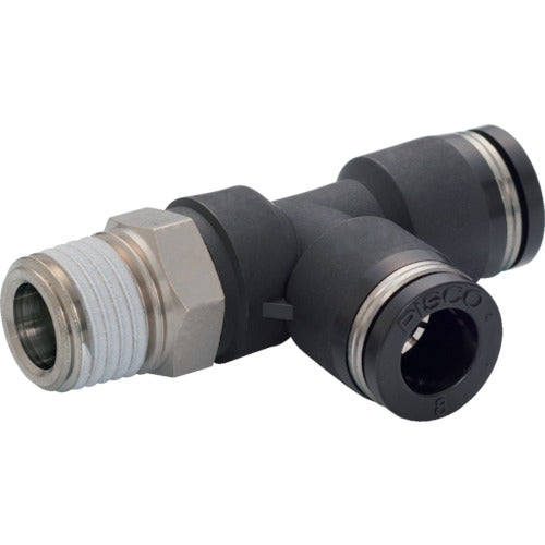 PISCO チューブフィッティング ブランチティーチューブ0ネジ04 PD10-04 1 個