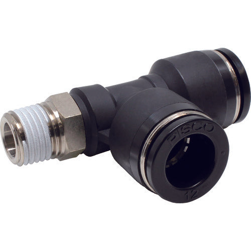 PISCO チューブフィッティング ブランチティーチューブ2ネジ02 PD12-02 1 個