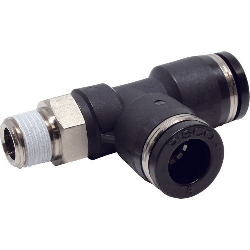 PISCO 튜브 피팅 브랜치 티 튜브 8 나사 01 PD8-01 1 개