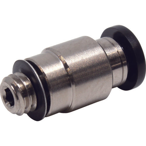 PISCO Tube Fitting Hexagonal Socket Straight Tube 4 Connection Diameter M6 x 1 POC4-M6 1 pc