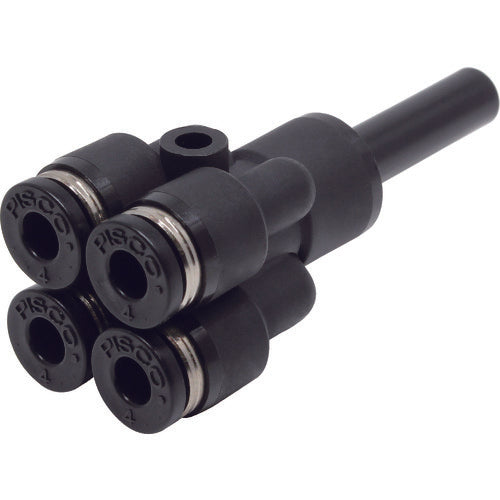 PISCO Tube Fitting Branch Union Double Y Tube 4 Fitting 6 PRJ6-4 1 pc