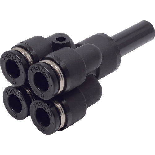 PISCO Tube Fitting Branch Union Double Y Tube 6 Fitting 8 PRJ8-6 1 pc