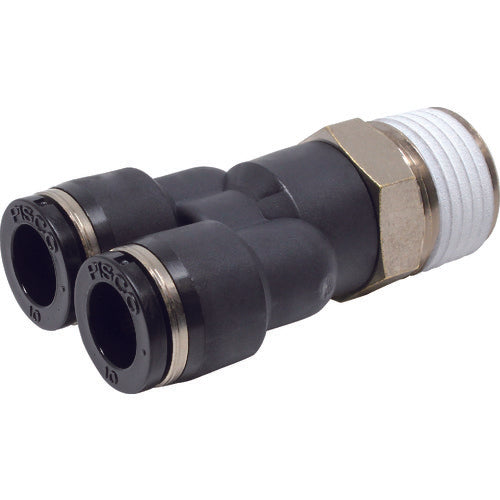 PISCO チューブフィッティング ブランチワイチューブ10ネジR1/2 PX10-04 1 個