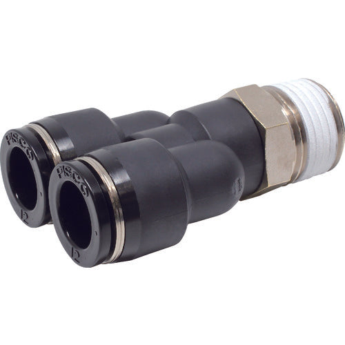 PISCO チューブフィッティング ブランチワイチューブ12ネジR1/2 PX12-04 1 個