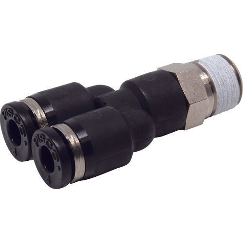 PISCO チューブフィッティング ブランチワイチューブ4ネジR1/8 PX4-01 1 個