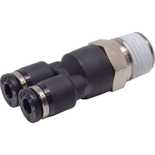 PISCO チューブフィッティング ブランチワイチューブ4ネジR1/4 PX4-02 1 個