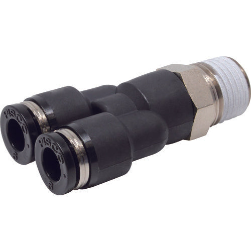 PISCO チューブフィッティング ブランチワイチューブ6ネジR1/4 PX6-02 1 個